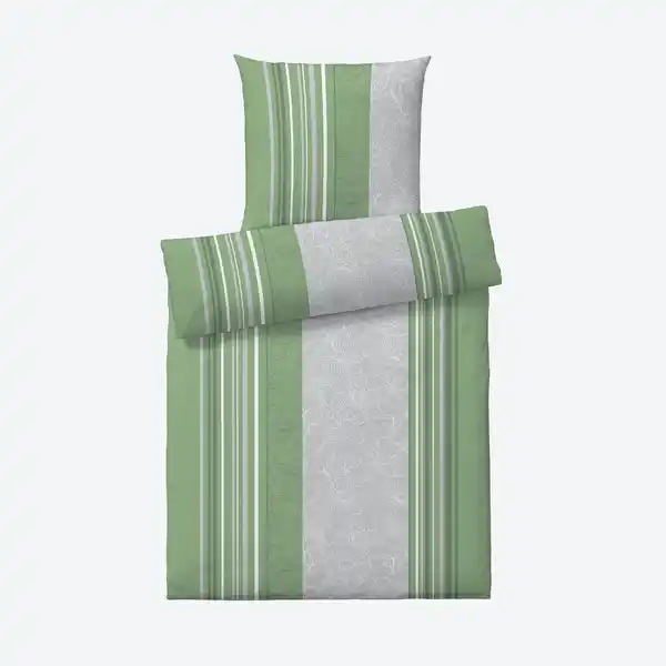 Bild 3 von Renforcé-Bettwäsche-Garnitur im Streifen-Design
