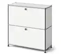 Bild 1 von Metall-Kommode »CN3 Slim Line« mit 2 Klappenfächern, weiß