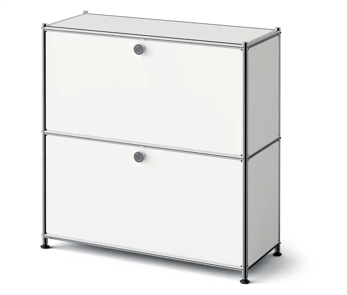 Bild 1 von Metall-Kommode »CN3 Slim Line« mit 2 Klappenfächern, weiß