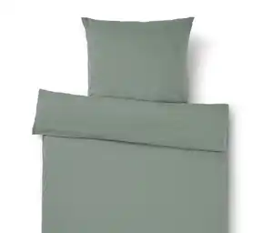 Jersey-Bettwäsche, grün, Normalgröße