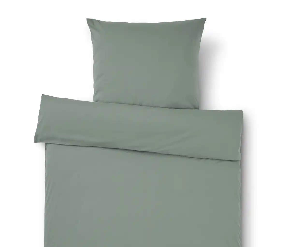 Bild 1 von Jersey-Bettwäsche, grün, Normalgröße