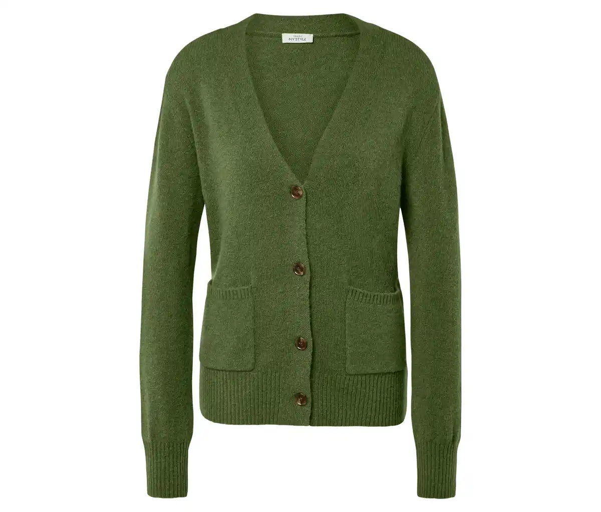 Bild 1 von Strickcardigan mit RWS-zertifizierter Wolle, hellgrün