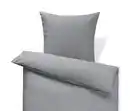 Bild 1 von Perkal-Bettwäsche, grau, Normalgröße