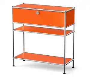 Metall-Konsole »CN3 Slim Line« mit Schublade, orange