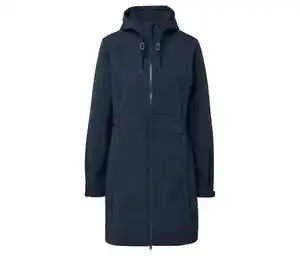 Softshellmantel, navy