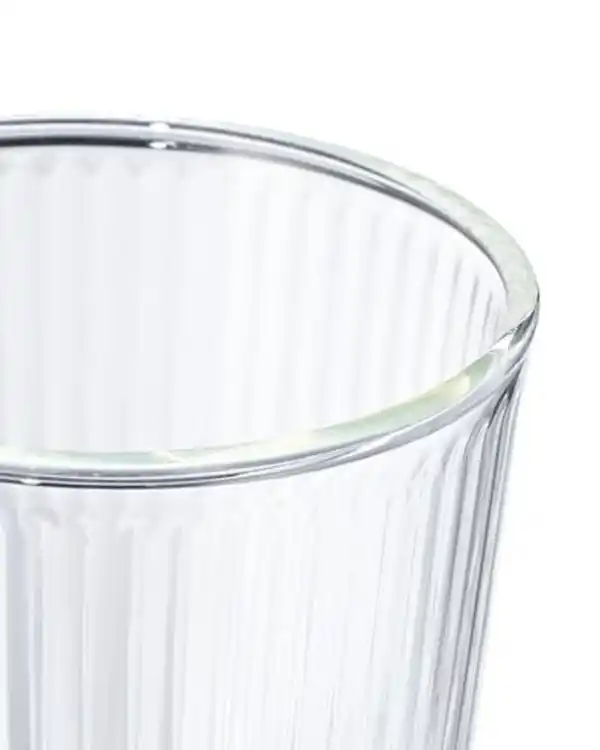 Bild 3 von doppelwandiges Glas, Streifenrelief, 200 ml