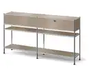 Bild 1 von Metall-Konsole »CN3 Slim Line« mit 2 Schubladen, taupe