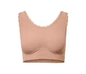 Seamless-Bustier, beige