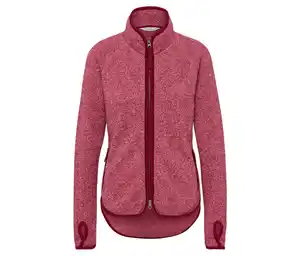 Strickfleece-Jacke, rosa
