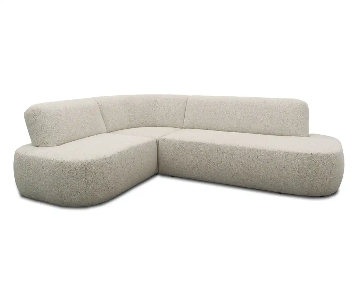 Bild 1 von DOMO Sofa 200 029, beige-braun meliert, linksbündig