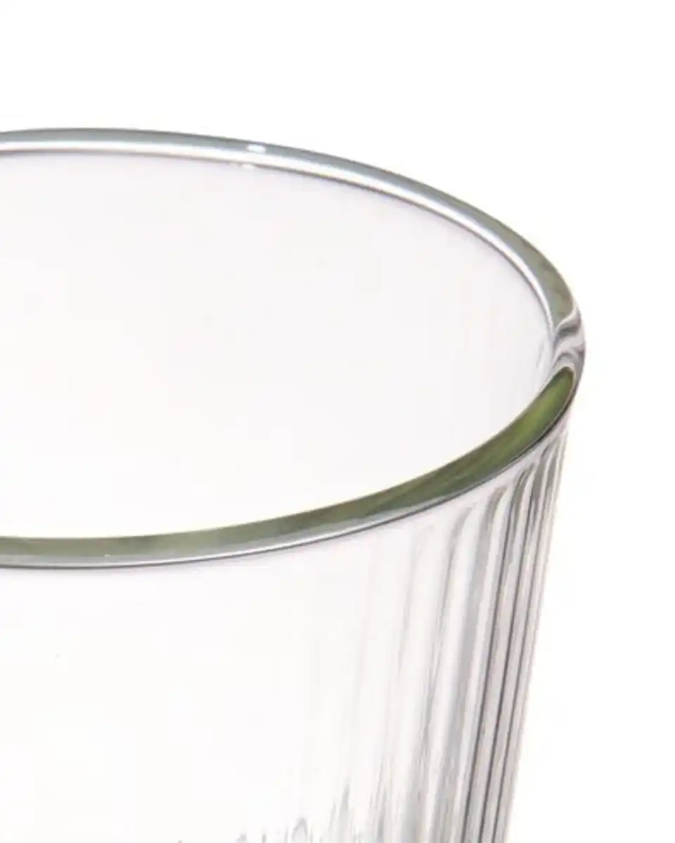 Bild 3 von doppelwandiges Glas, Streifenrelief, 350 ml
