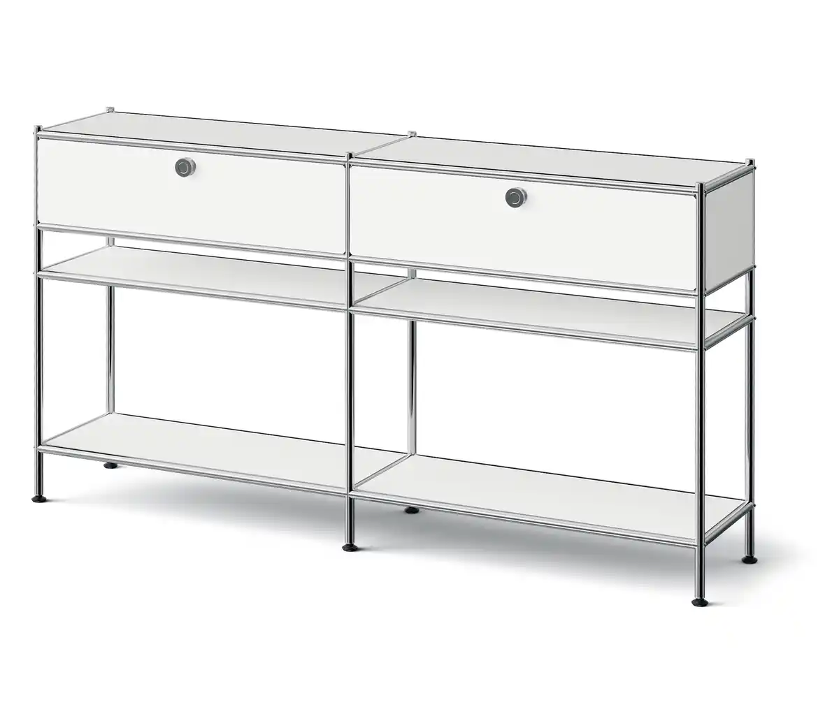 Bild 1 von Metall-Konsole »CN3 Slim Line« mit 2 Schubladen, weiß