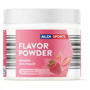 ALDI SPORTS Flavour Powder 120 g, Strawberry