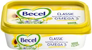 BECEL Streichfett, 225-g-Becher