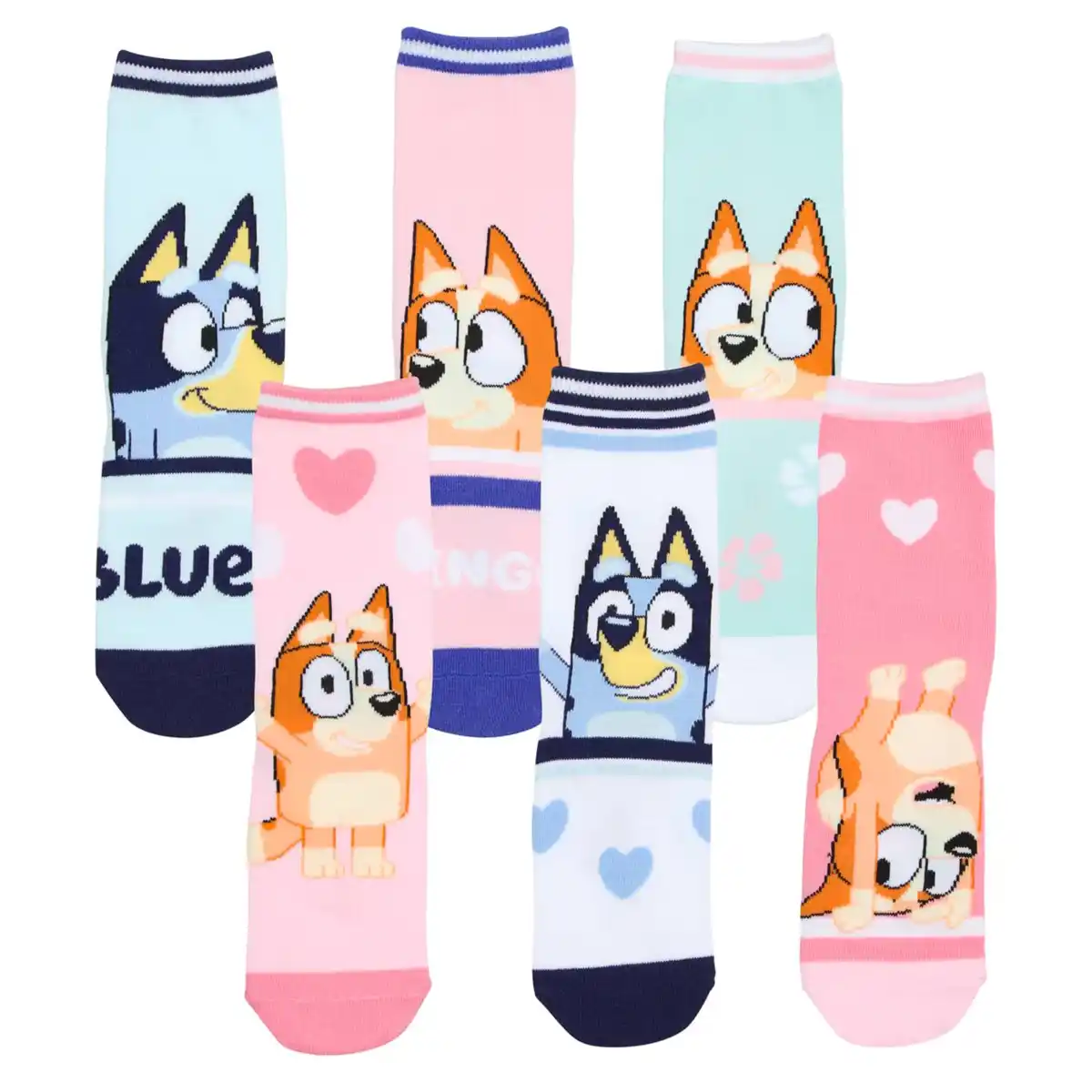 Bild 1 von Kinder-Socken »Bluey«, 3 Paar