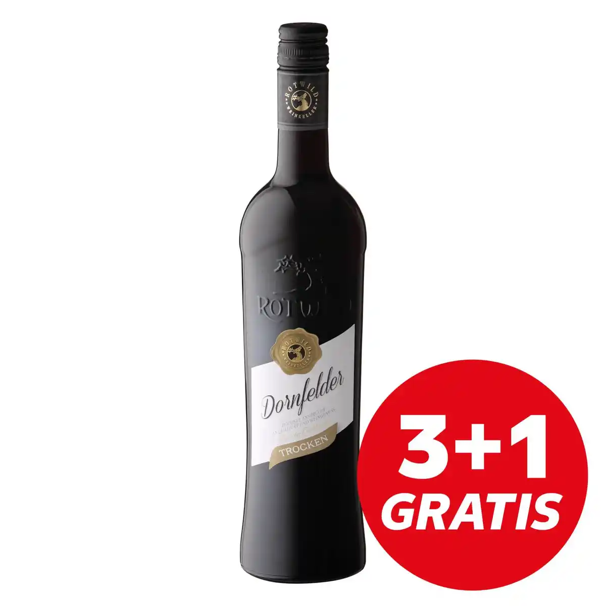Bild 1 von ROTWILD Dornfelder oder Riesling, 0,75-l-Fl.