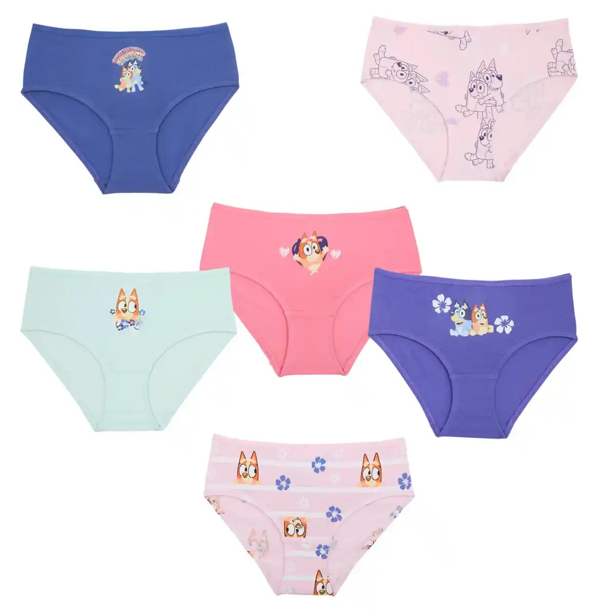 Bild 1 von Kinder-Slips »Bluey«, 3-St.-Packg.
