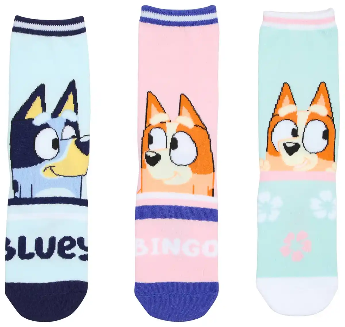 Bild 2 von Kinder-Socken »Bluey«, 3 Paar