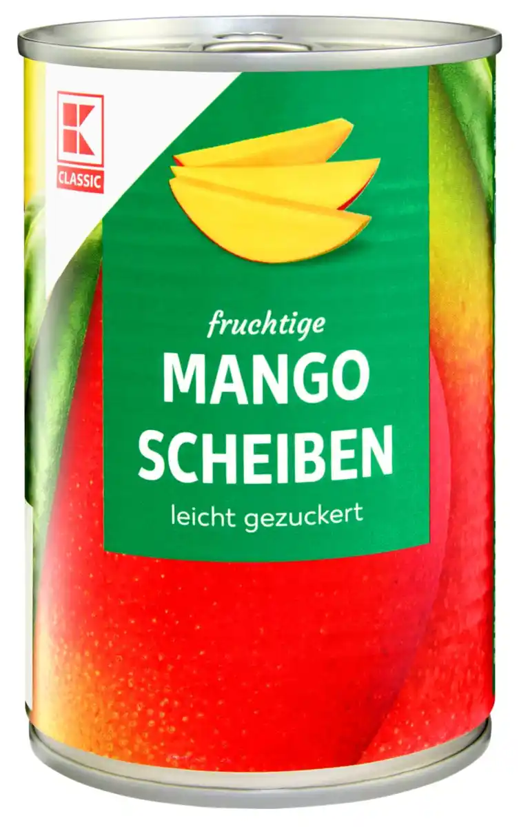 Bild 1 von K-CLASSIC Mango-Scheiben, 425-g-Dose