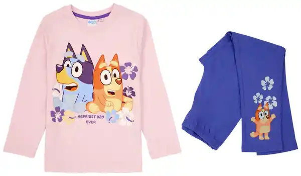 Bild 2 von Kinder-Pyjama »Bluey«, 2-teilig