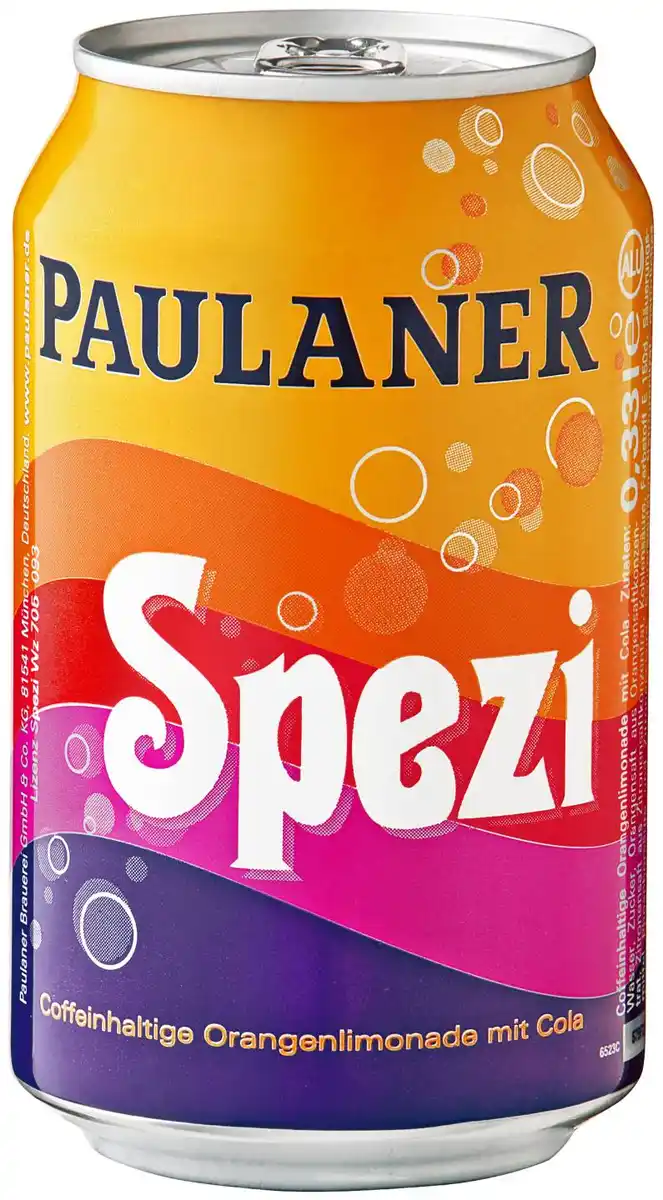 Bild 1 von PAULANER Spezi oder Limo, 0,33-l-Dose