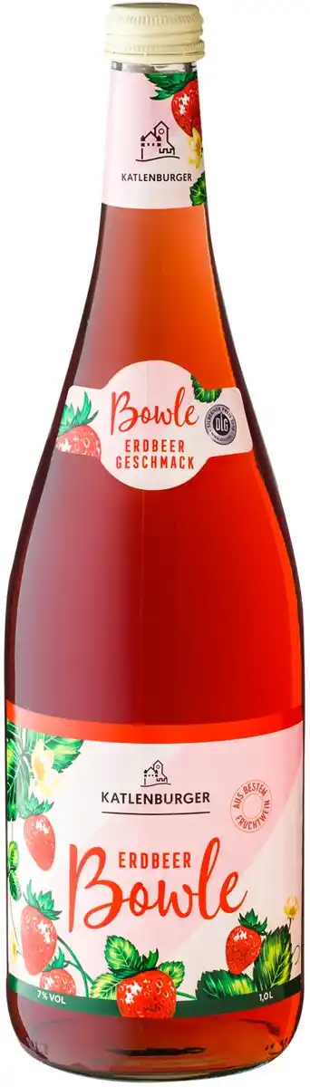 Bild 1 von KATLENBURGER Erdbeer- oder Waldmeisterbowle, 1-l-Fl.