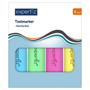 EXPERTIZ Textmarker 4 Stück