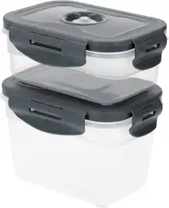 SPICE&SOUL® Vakuumierbehälter-Set Größen S und M, 2-teilig