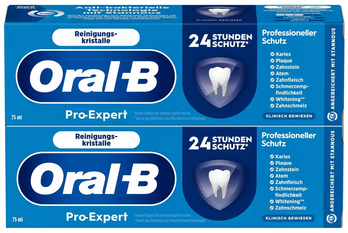 Bild 1 von ORAL-B Zahncreme Pro-Expert, 2 x 75-ml-Tube