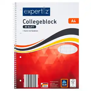 EXPERTIZ Collegeblock Sortiment