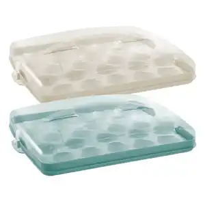 Blechkuchen-Container mit Muffins-Einsatz