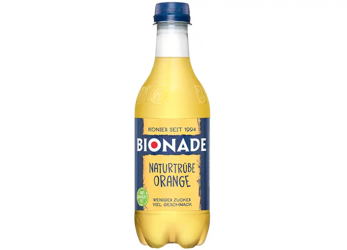 Bild 1 von Bionade Naturtrübe Orange