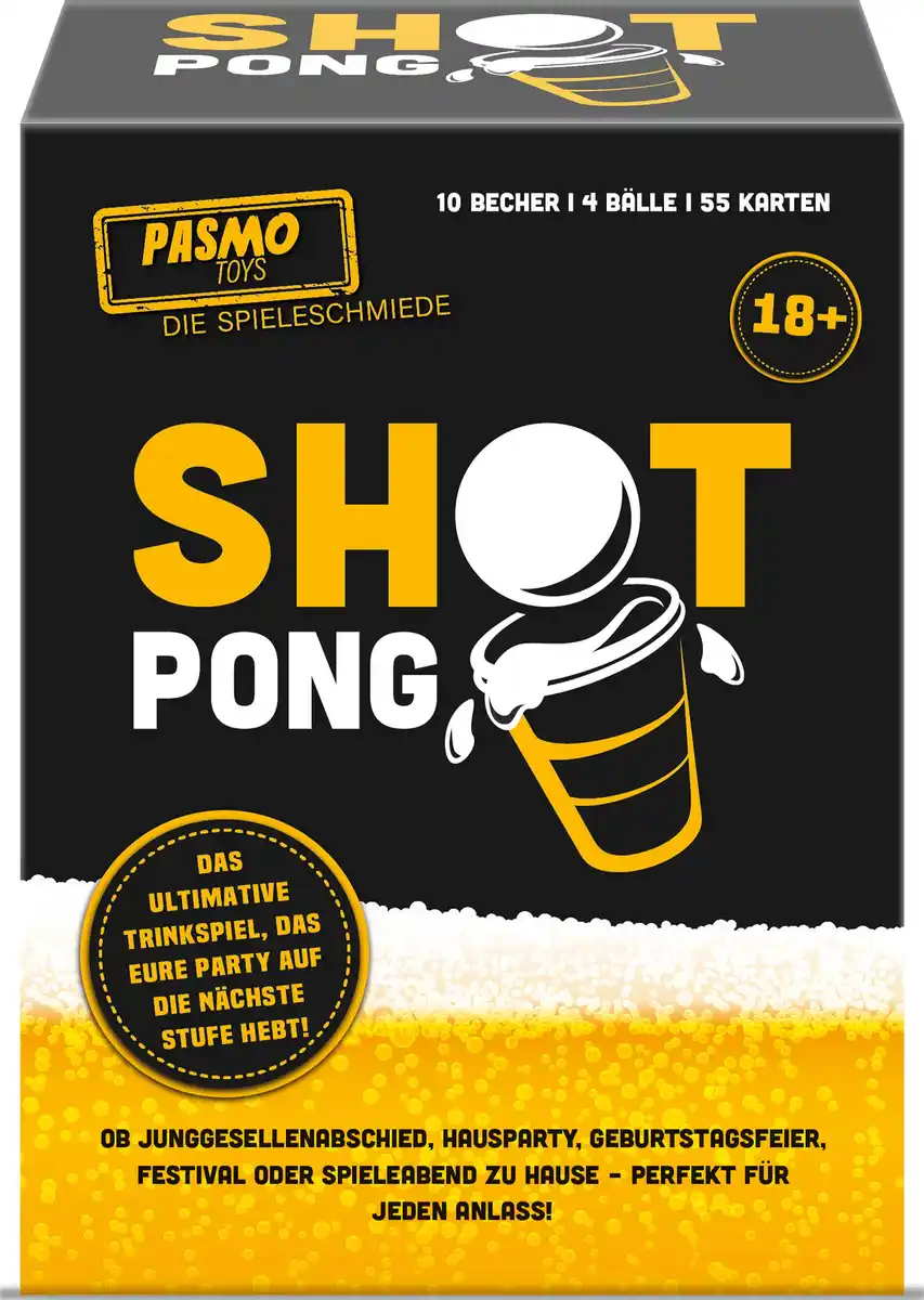 Bild 1 von CRAZE Pasmo Shot Pong Partyspiel