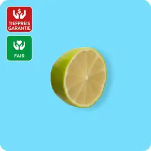   Bio Fairtrade Limetten, Ursprung: siehe Etikett