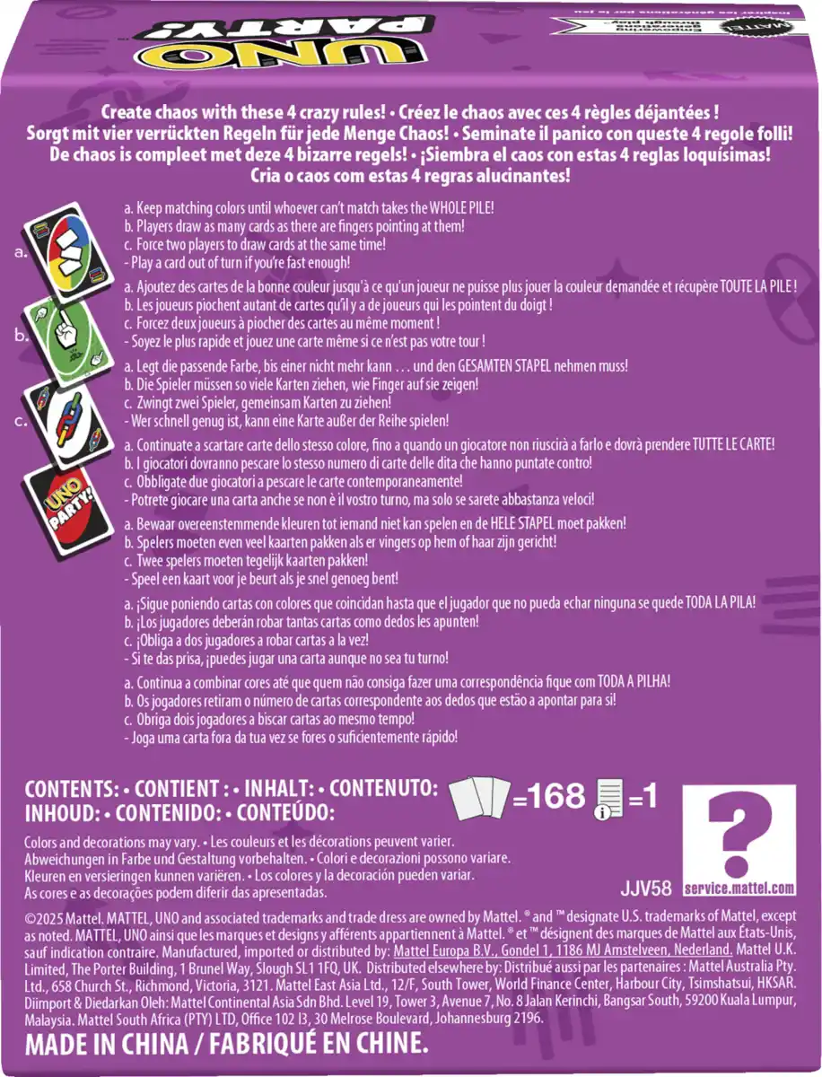 Bild 2 von Mattel Uno Party