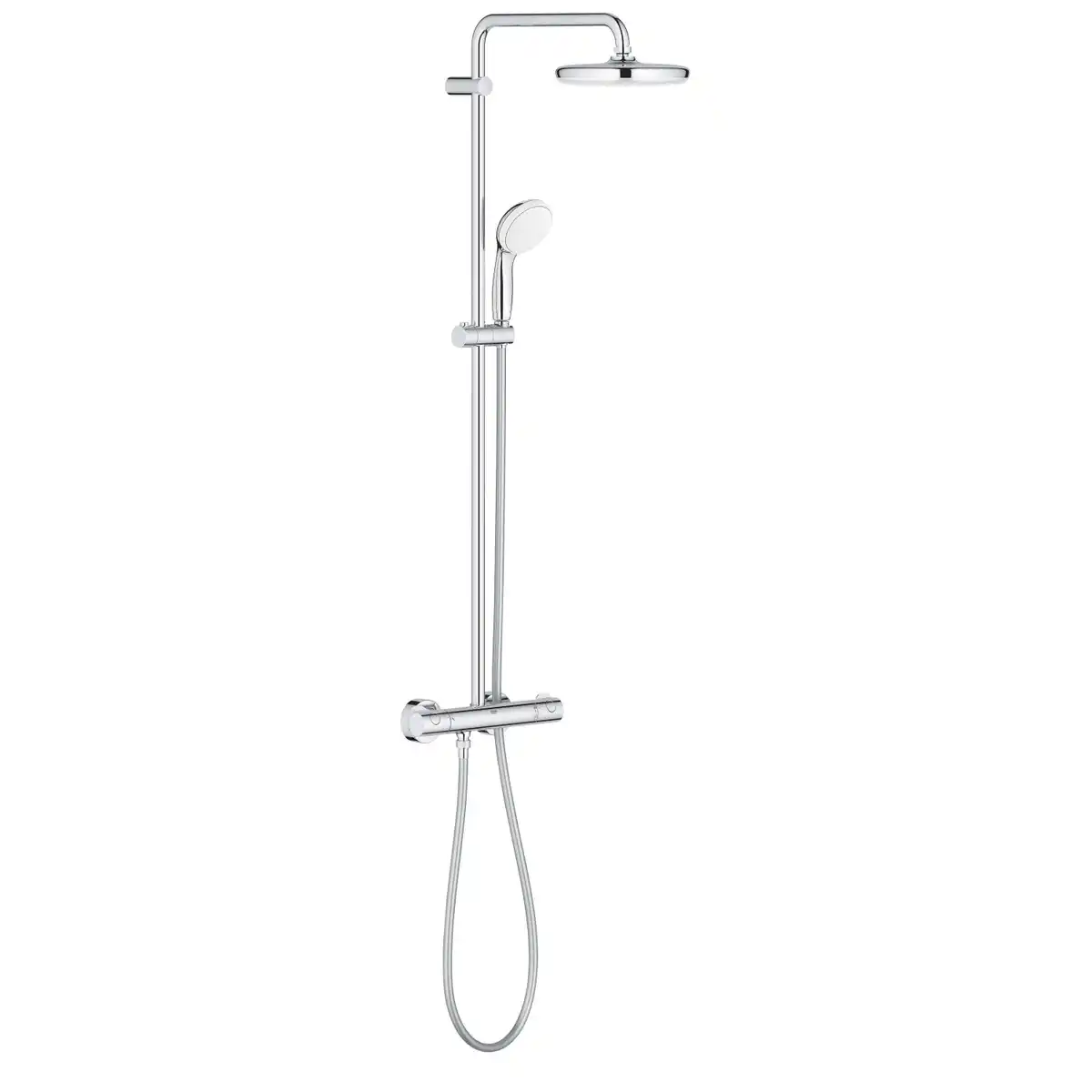 Bild 1 von Grohe Duschsystem BauClassic 210 mit Thermostat Chrom