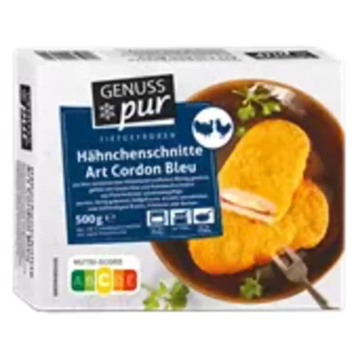 Bild 1 von GENUSS pur Hähnchenschnitte Cordon Bleu