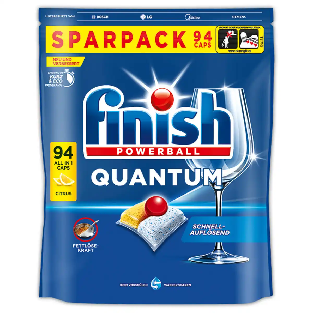 Bild 3 von Finish All in 1 Spülmaschinen Caps / Tabs