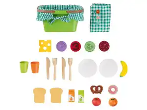 lupilu® Lebensmittelspielset (Picknickkorb)