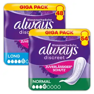 always Discreet Einlagen