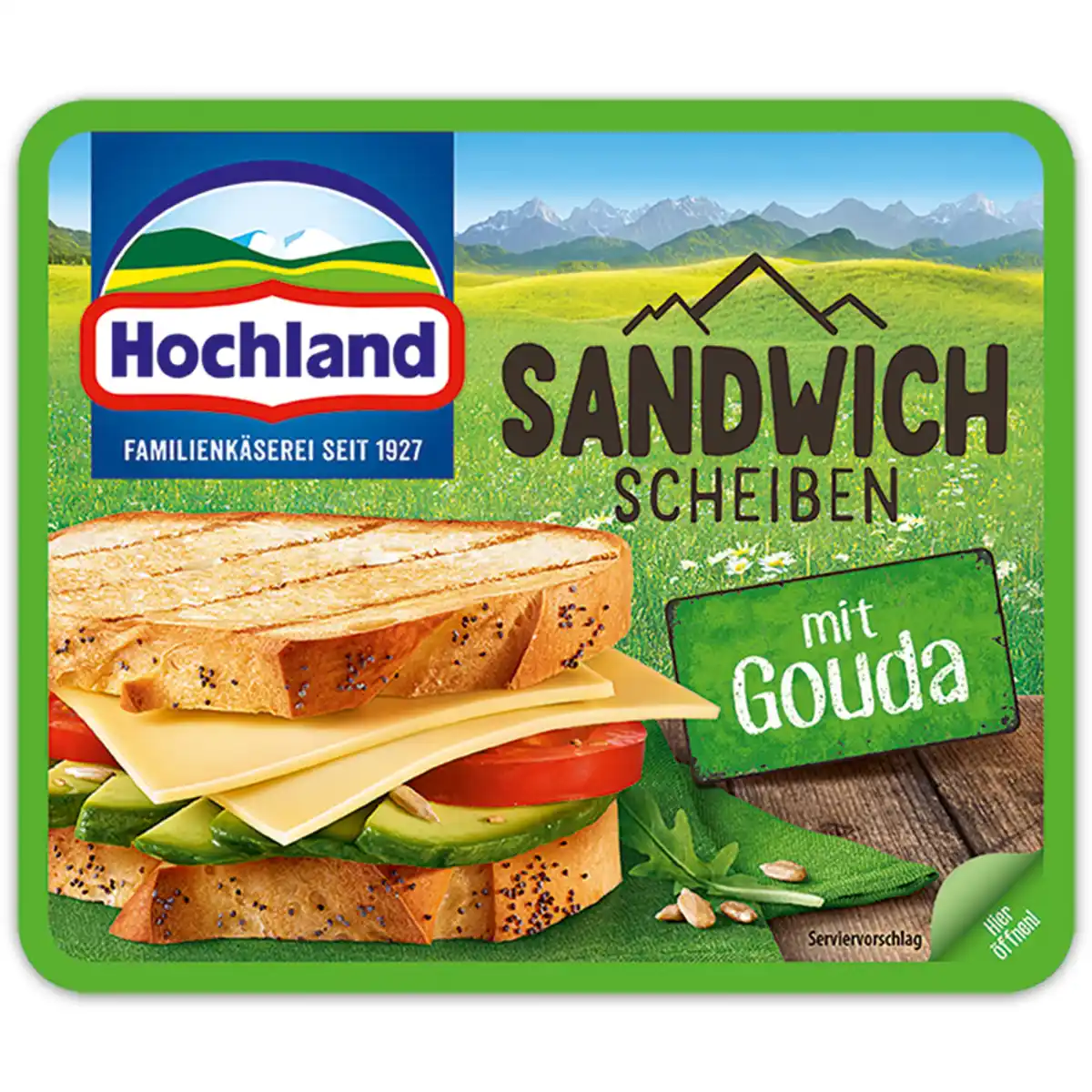Bild 2 von Hochland Sandwich Scheiben