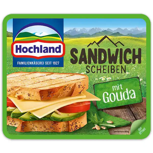 Bild 2 von Hochland Sandwich Scheiben