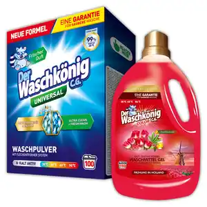 Der Waschkönig Waschmittel