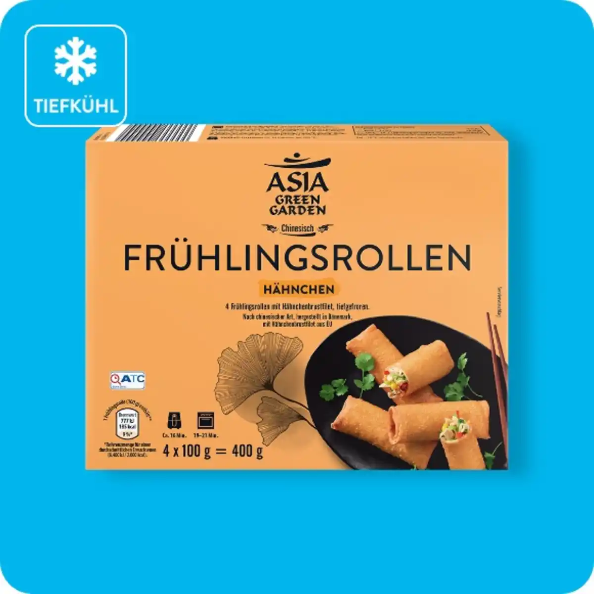 Bild 1 von ASIA GREEN GARDEN Frühlingsrollen, Verschiedene Sorten