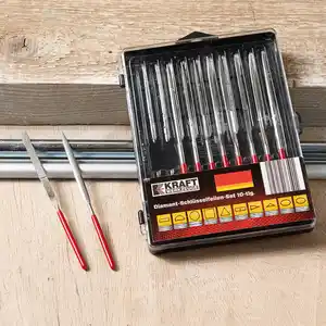 Kraft Werkzeuge Diamant-Schlüsselfeilen 10-tlg.