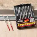 Bild 1 von Kraft Werkzeuge Diamant-Schlüsselfeilen 10-tlg.