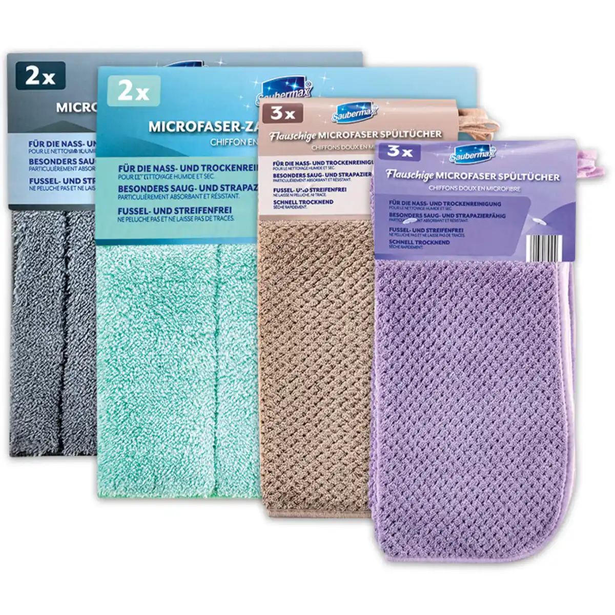 Bild 1 von Saubermax Microfaser Tücher