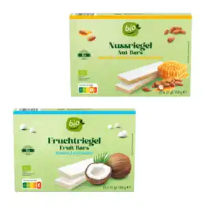 BIO Frucht- / Nussriegel 150g