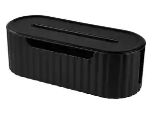 LIVARNO® Kabelorganizer Box (Schwarz)