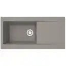 Bild 1 von Respekta Einbauspüle 'Denver' Mineralite betongrau 100 X 50 cm